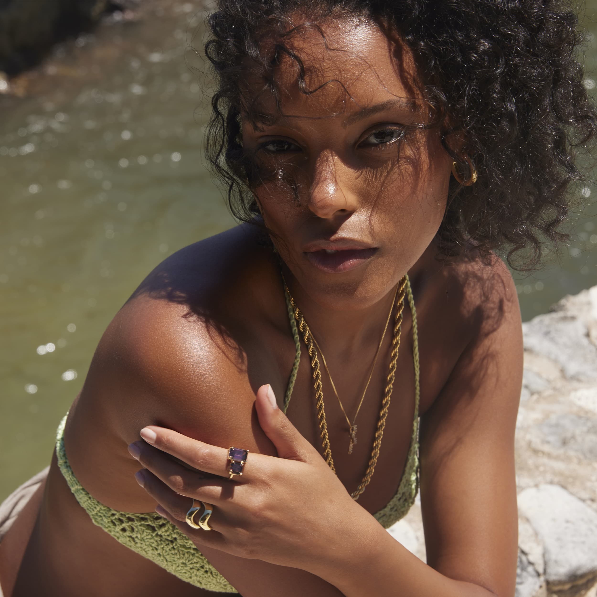 ๐ EVELYN โ Dual Stone Chromatic Ring ($79.95)